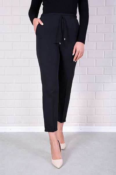 modapark.ist Women's Black Carrot Pants