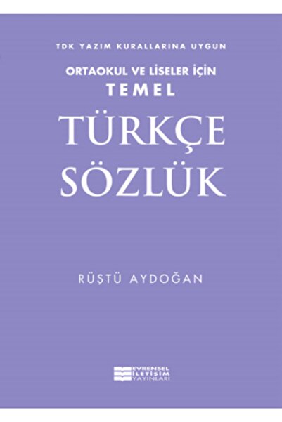 Generic Brand Temel Türkçe Sözlük kitabı / Rüştü Aydoğan / Evrensel İletişim ...