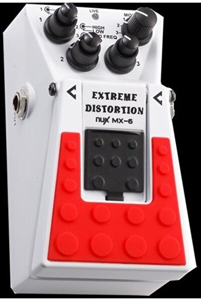 Nux Mx-6 Aşırı Distortion Analog Gitar Pedalı