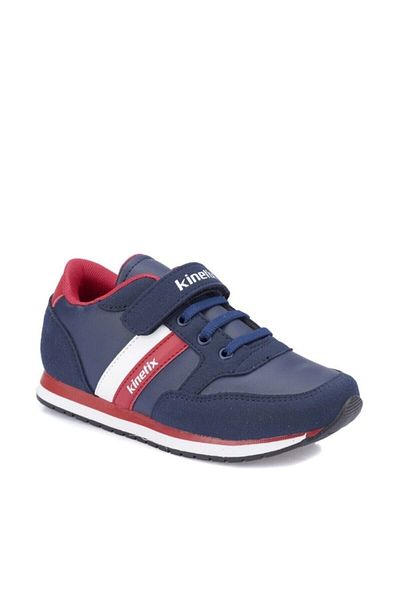 Kinetix PAYOF PU Navy Blue Red Boy Sneakers100264417