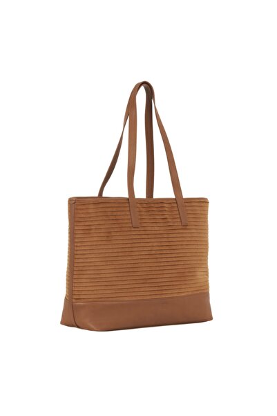 Kadın Patıl Latte Shopper