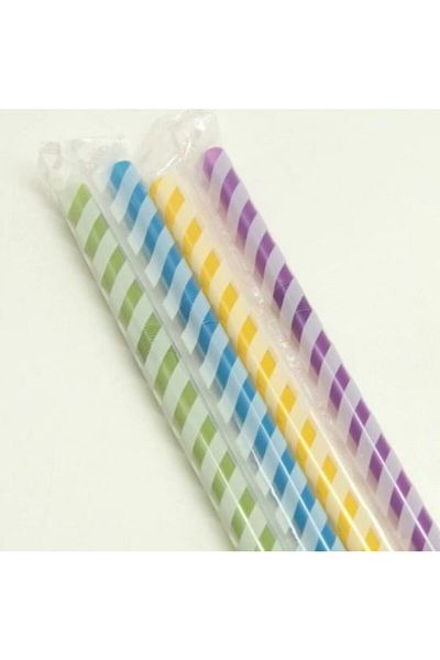 aryapak Pack of 100 Gelatin Bellows Straw