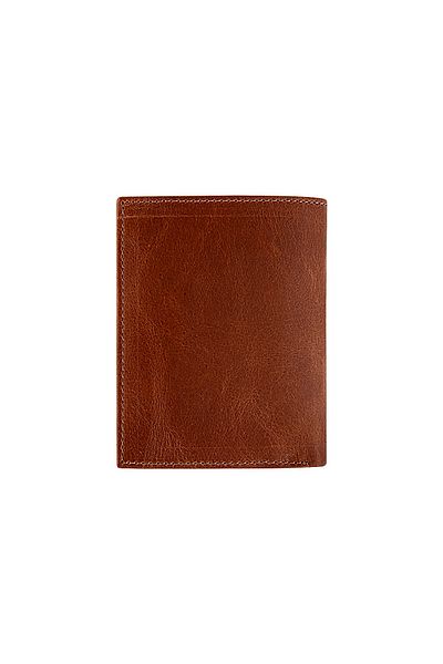 Garbalia Denver Vintage Δερμάτινη θήκη για κέρματα Tan Πορτοφόλι για κάρτα