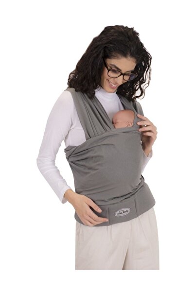 Sevi Bebe Bel Destekli Sling Art-565 Gri