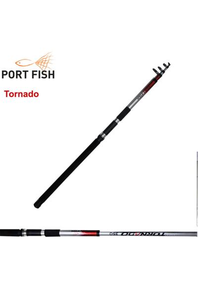 Port Fish Portfish Tornado Teleskopik Fiber Olta Kamışı 300 Cm 75-150 Gr