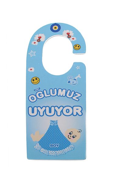 Lora Wedding Fiul nostru dormi scris ornament pentru ușă