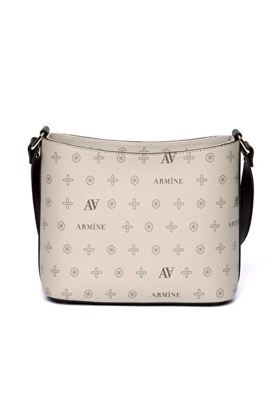 Armine Kadın Vizon Baskılı Omuz Çantası 254