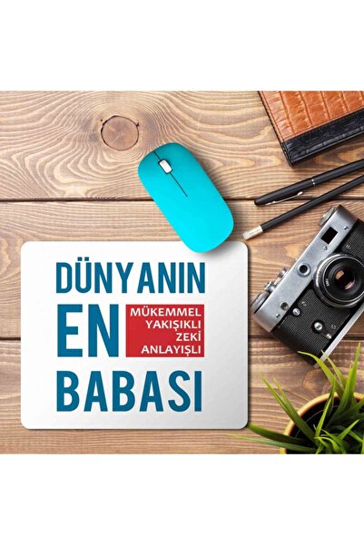 ART HEDİYE Cel mai perfect tată din lume Mouse Pad imprimat Mousepad.jpg