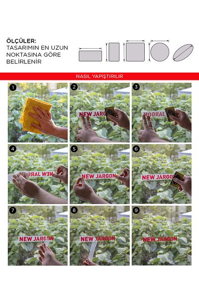 New Jargon Secret Peeing Secret Şebek Copil Autocolant Lipire 15cm - Alb