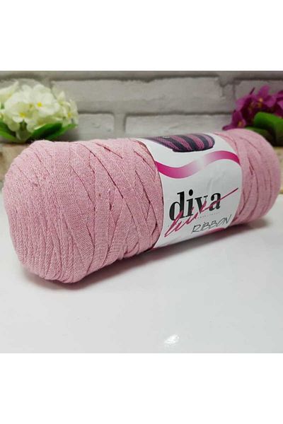 Diva İplik Diva Ribbon 2130 Powder Pink