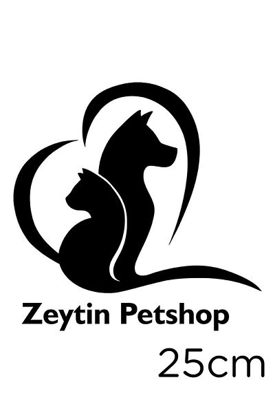 New Jargon Autocolant pentru firma Special Heart Petshop 25cm - Negru