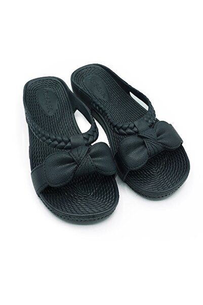 KAŞGAR Жіночі сірі нековзні тапочки для саду, басейну та пляжу