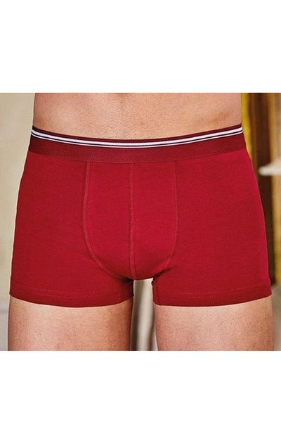 Berrak Ανδρικό Claret Red 3 Pack Lycra Boxer 1097