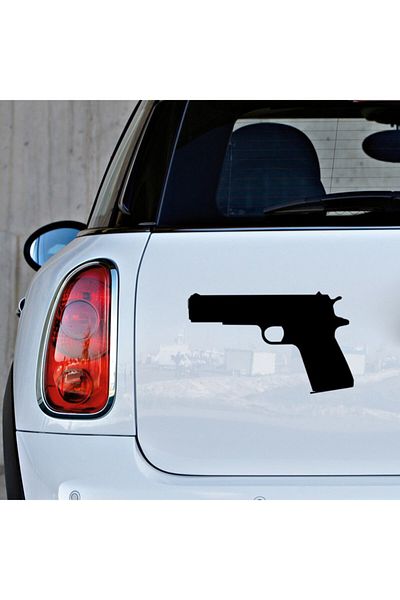 New Jargon Pește plutitor care se lipsește autocolant de perete 35 cm - negru