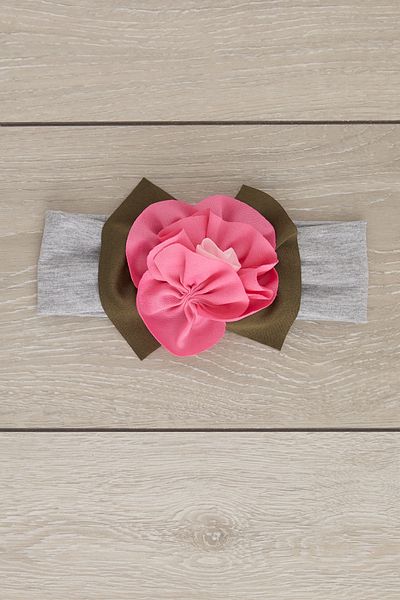 Babygiz Handmade Soft Natural Cotton Combed Cotton Baby Kids Girls Bandana Nature Series with Unique Accessories