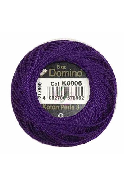 domino Μωβ νήμα κεντήματος