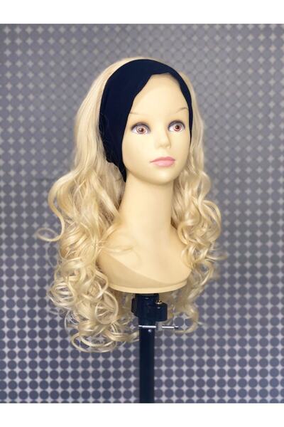 AHSEN PERUK Bantlı Platin Peruk