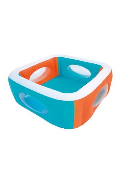BESTWAY Square Windowed Children's Pool - 168x168x56 Cm
