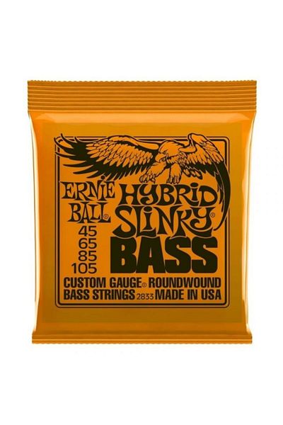 Ernie Ball Hybrid Slinky Nickel 4 String Bass Guitar String 45-105 P02833