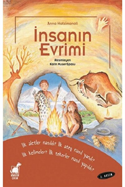 Dinozor Çocuk İnsanın Evrimi kitabı - Anna Hatzimanoli - Dinozor Çocuk