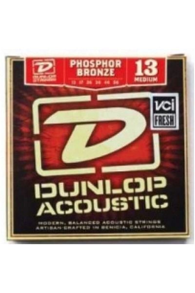 Jim Dunlop Jim Dap1356 Phosphor Bronze Acoustic Guitar String (13-56)