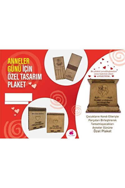 Decomor Anneler Günü Için Özel Tasarım Plaket
