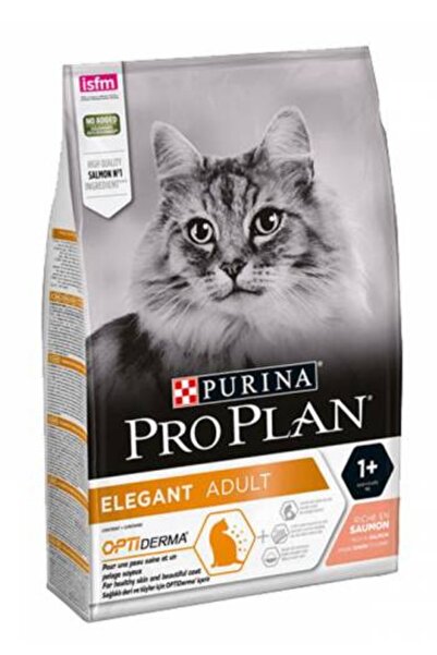 Pro Plan Elegant Somonlu Opti Derma Yetişkin Kedi Maması 3 Kg
