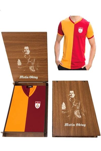 Galatasaray Ahşap Kutulu Metin Oktay Forma