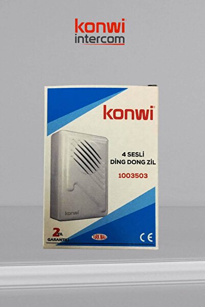 gleam Konwi 4 Sesli Ding Dong Kapı Zili