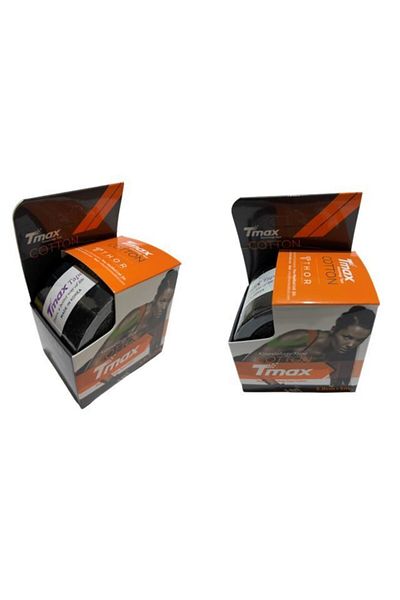 TMAX Kinesio Tape Pain Tape 5cm x5m Black Color 2pcs