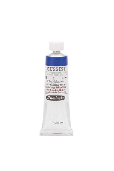 Schmincke : Mussini Artist : Yağlı Boya : 35 Ml : Seri 1 : 479 Cobalt Blue Hue