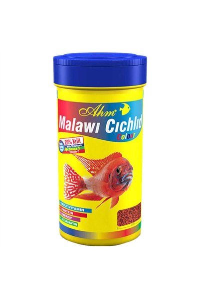 Ahm Malawi Cichlid Granulat Color Ciklet Renk Yemi 300ml.