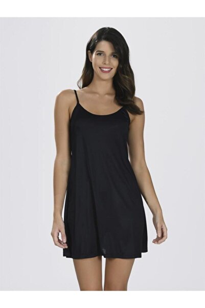 NBB Dámská černá spodnička, podšívka šatů 3851