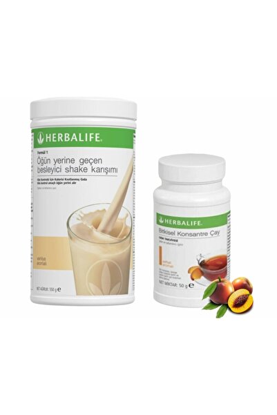 Herbalife Vanilya Aromalı Shake Ve Bitkisel Çay (şeftali Aromalı)