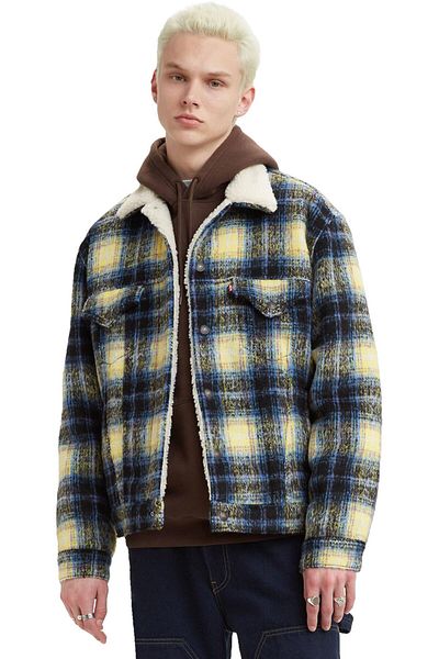 Levi's Herren Levis Vintage Fit Sherpa Trucker Jeansjacke