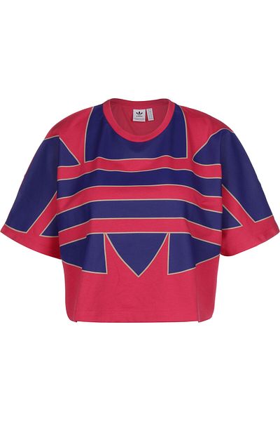 adidas Damen adidas Big Trefoil Crop Top