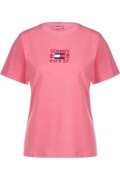Tommy Hilfiger Damen Tommy Jeans Entspanntes Zeitloses Box T-Shirt