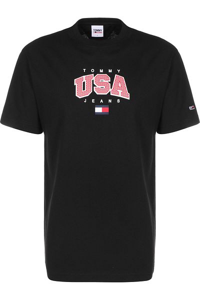 Tommy Hilfiger Herren Tommy Jeans Clsc Modern Sport Usa T-Shirt