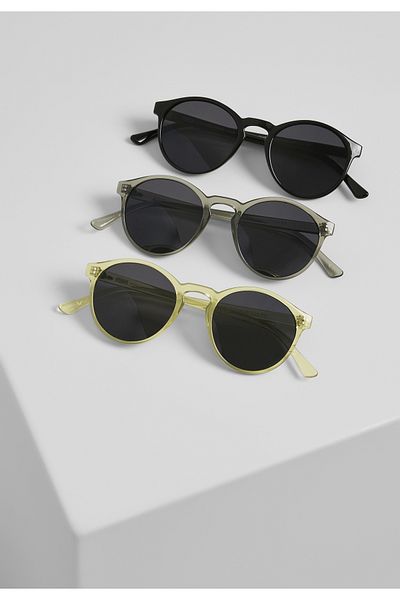 Urban Classics Unisex Sunglasses Cypress 3-Pack