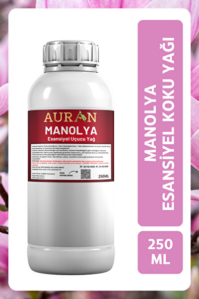 AURAN HANDMADE Manolya Esansiyel Uçucu Yağ Esans Koku Yağı Hobi Esans Mum Sab...