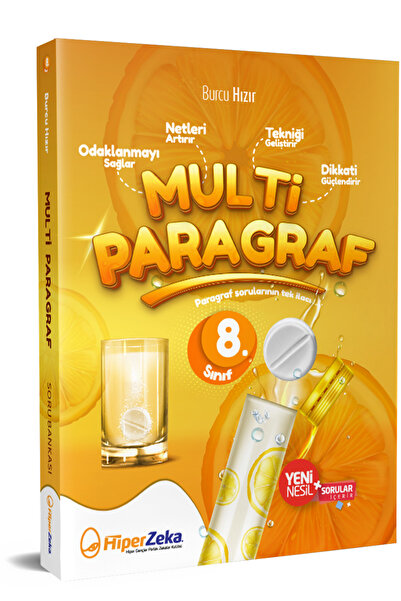 HiperZeka 2026 8. Sınıf Multi Paragraf Soru Bankası | Burcu Hızır
