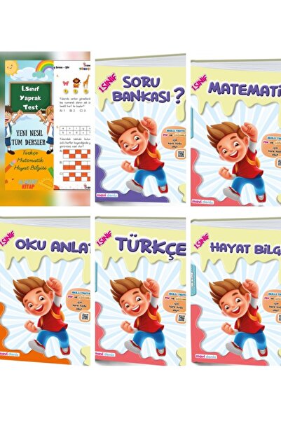 Mavi Deniz Yayınları 1. Sınıf (Oku Anlat-Soru Bankası-Türkçe-Matematik-Hayat ...