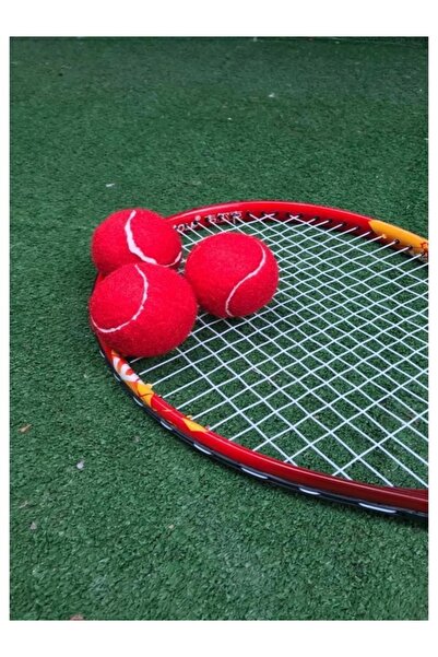 Clifton 3 Adet Antrenman Tenis Topu Kırmızı