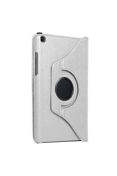 Smart Tech Samsung Galaxy Tab T290 Için 8 Inç Dönerli Tablet Kılıfı Gümüş