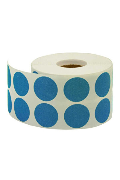 Tanex ملصق TANEKS BLUE DOT 2500 قطعة RL 25 مم