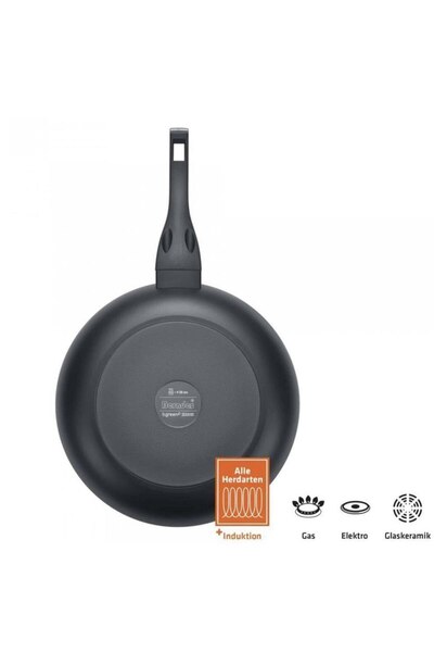 Berndes Quartz Seramik B.Green İndüksiyonlu 3 Parça Tava Seti Siyah