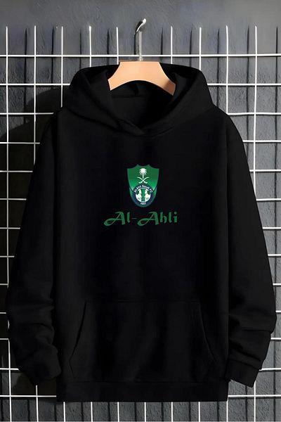 Pisa Art Суичър с качулка със специален дизайн на Al-Ahli, Саудитска Арабия