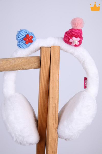 Babyhola Adjustable Plush Earmuff for Ages 2-9