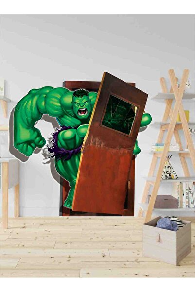 Tekin Store Ultra Mega Boy Hulk Çocuk Bebek Odası Kendinden Yapışkanlı Duvar ...