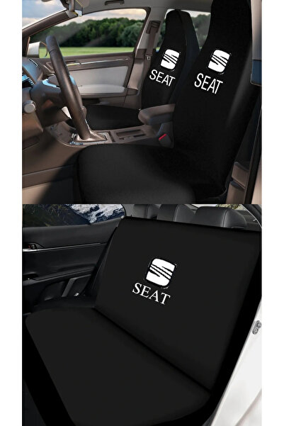 Öziron Seat Leon Fr Araba Koltuk Kılıfı Amblem Logo Baskılı Penye Servis Kılı...